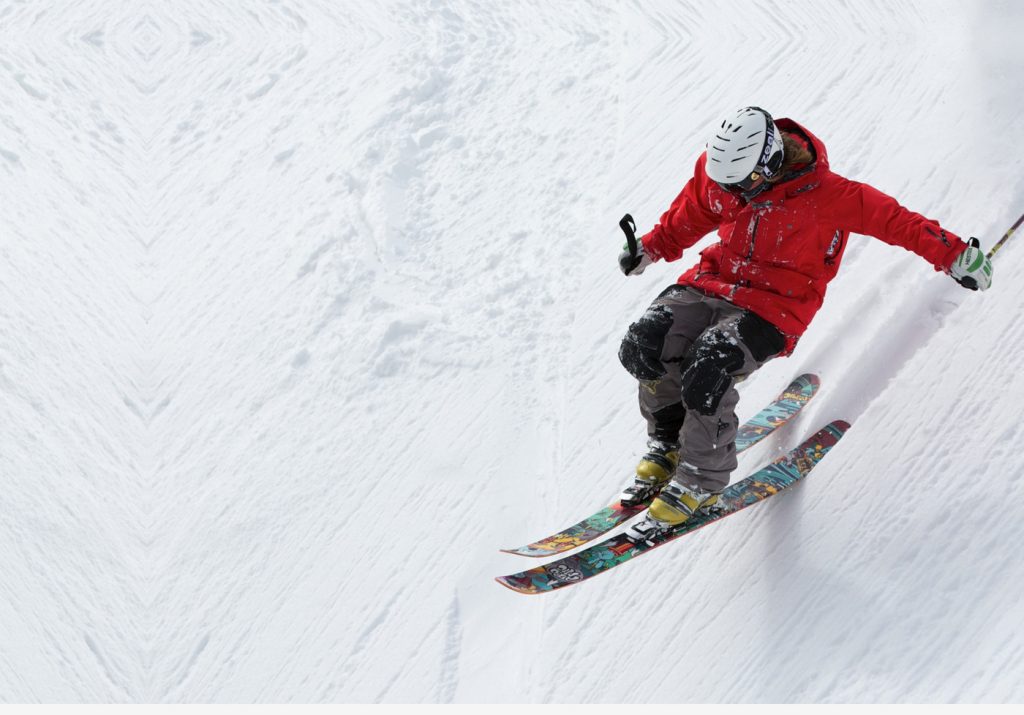 Extreme snow ski